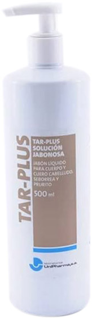 Mydło w płynie Unipharma Tar-Plus Soap Solution 500 ml (8470003140058) - obraz 1