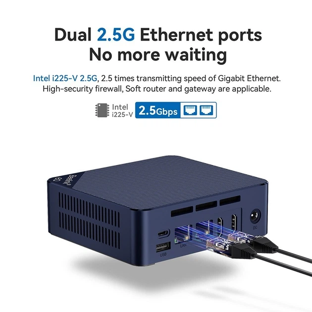 Компьютер Beelink EQ12 Intel N100 (12th Gen) Windows 11 Pro / RAM