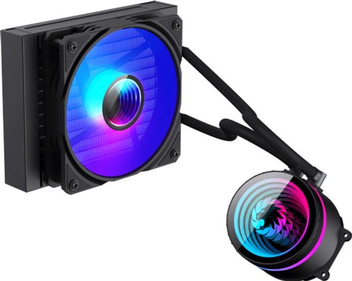 Система жидкостного охлаждения GameMax Iceburg 120 Black infinity (3704175) - изображение 5