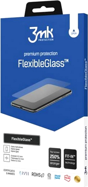 Szkło hybrydowe 3MK FlexibleGlass dla Nokia C32 (5903108527941) - obraz 1