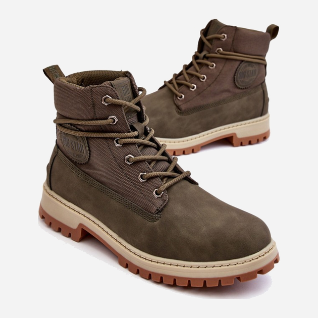 Trapery męskie wysokie Big Star KK174205 42 Khaki (5900714583026) - obraz 5