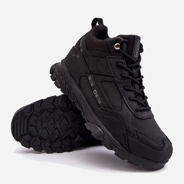 Buty trekkingowe męskie niskie Big Star MM174164 41 Czarne (5900714689261) - obraz 3
