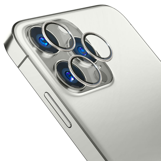 Szkło hartowane 3MK Lens Protection Pro na aparat iPhone 14 Pro/14 Pro Max z ramką montażową (5903108482745) - obraz 2