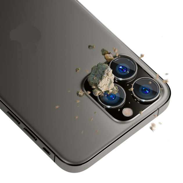 Захисне скло 3MK Lens Protection Pro для камери iPhone 15 Pro Max з монтажною рамкою (5903108530040) - зображення 3