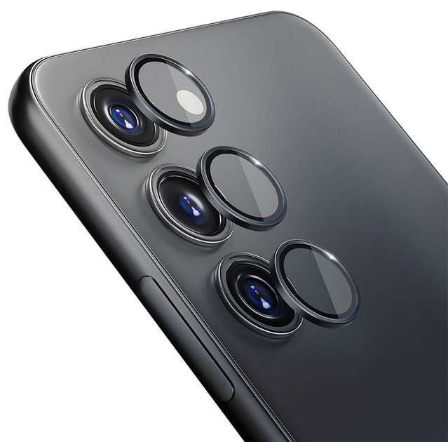 Szkło hartowane 3MK Lens Protection Pro na aparat Samsung Galaxy A24 4G z ramką montażową (5903108519441) - obraz 2