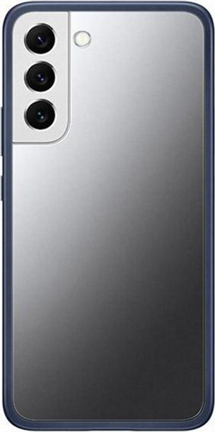 Etui plecki Samsung Frame Cover do Galaxy S22 Navy (8806092979857) - obraz 1
