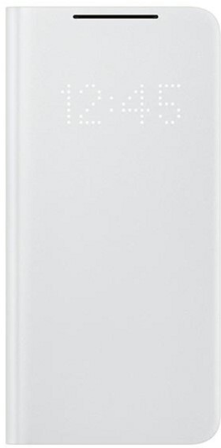 Чохол-книжка Samsung LED View Cover для Galaxy S21 Plus Світло-сірий (8806090843143) - зображення 1