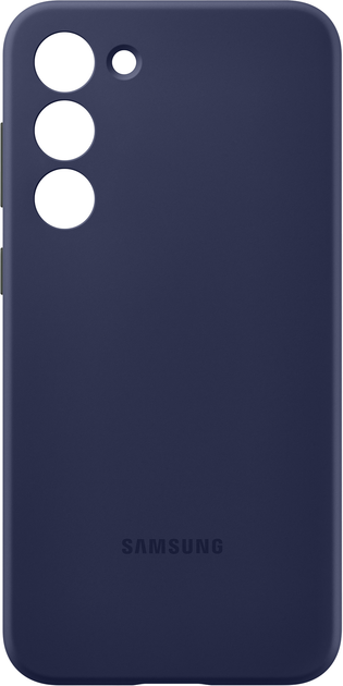 Etui plecki Samsung Silicone Cover do Galaxy S23 Plus Navy (8806094770643) - obraz 1