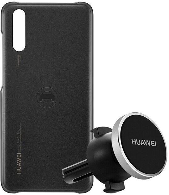 Etui plecki Huawei Car Kit do Huawei P20 Black (6901443219360) - obraz 1