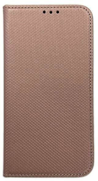 Чохол-книжка Forcell Smart Magnet Book для Motorola MOTO E22 Рожеве золото (5905359810650) - зображення 1