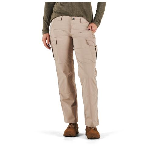 Штани жіночі 5.11 STRYKE PANT - WOMENS 5.11 Tactical Khaki, 8-Long (Хакі) Тактичні - зображення 1