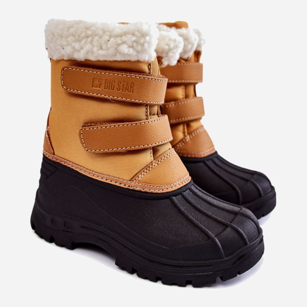 Śniegowce chłopięce wodoszczelne Big Star KK374237 30 Camel (5900714571146) - obraz 3