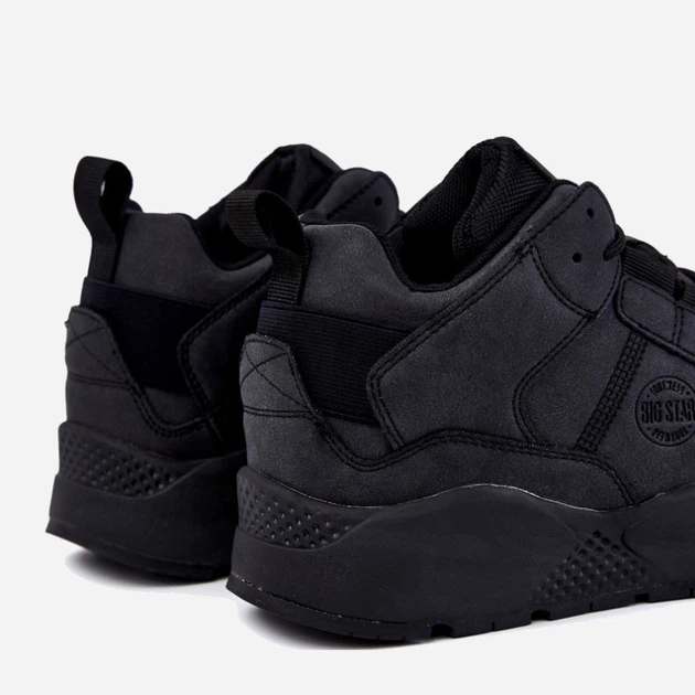 Zimowe buty sportowe męskie Big Star KK174247 41 Czarne (5900714567064) - obraz 5