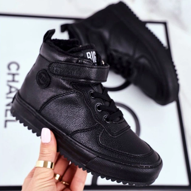 Черевики демісезонні дитячі Big Star GG374040 31 Чорні (5900714291716) - зображення 3