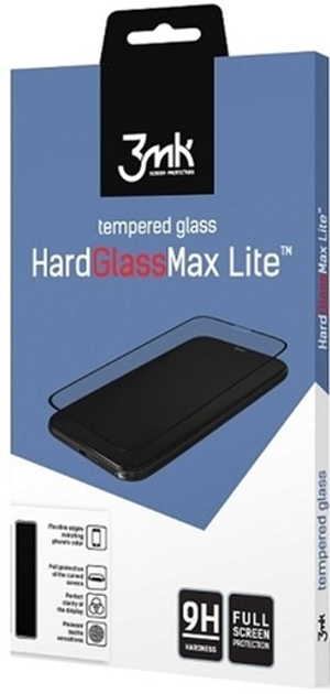 Захисне скло 3MK HardGlass Max Lite для Samsung Galaxy A40 (5903108084499) - зображення 1