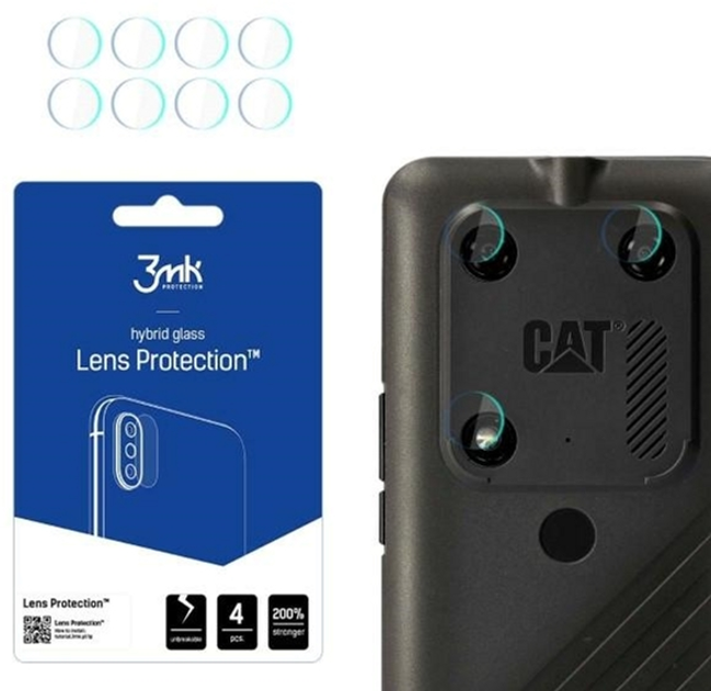 Комплект захисного скла 3MK Lens Protection для камери Cat S53 4 шт (5903108499439) - зображення 1