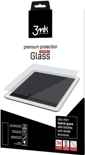 Szkło hybrydowe 3MK FlexibleGlass do Apple iPad Air 2020 11" (5903108308380) - obraz 1