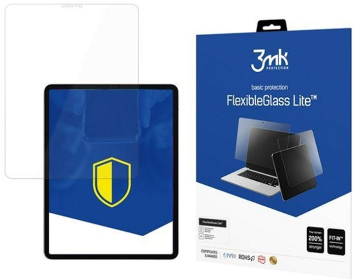 Szkło hybrydowe 3MK FlexibleGlass do Apple iPad Pro 12.9" 3/4 Gen (5903108306058) - obraz 1