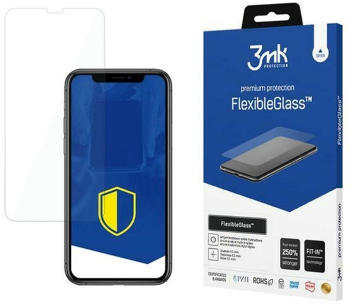 Szkło hybrydowe 3MK FlexibleGlass do Apple iPhone 11 Pro Max (5903108133043) - obraz 1