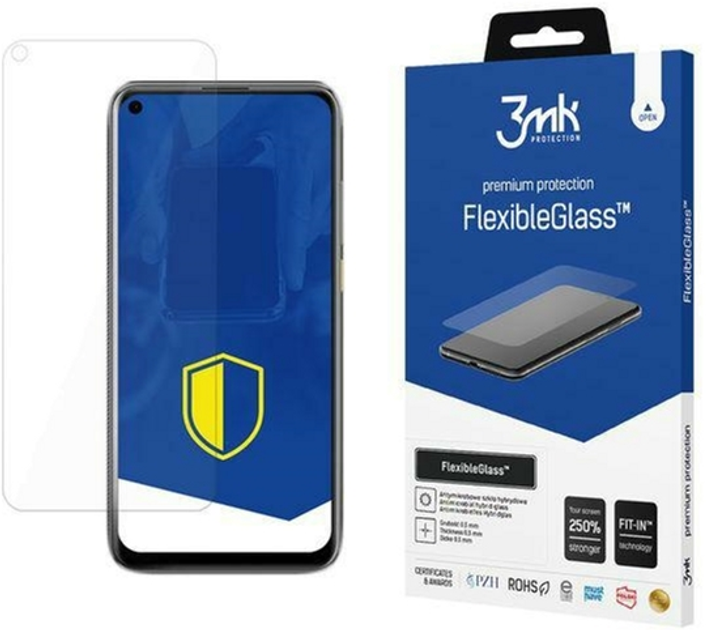 Захисне скло 3MK FlexibleGlass для HTC Desire 20 Pro (5903108277990) - зображення 1