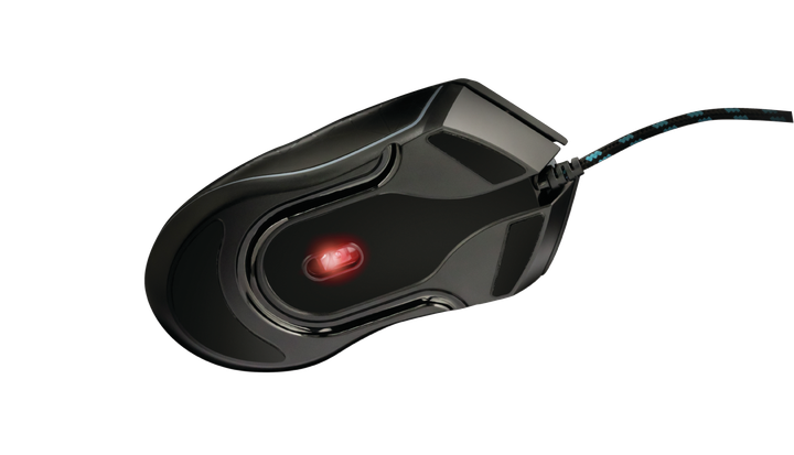 Миша Trust GXT 133 Locx Illuminated Gaming, Black, USB, оптична, 800/1200/2400/4000 dpi, 6 чутливих кнопок, LED підсвічування верхньої кришки з 4 режимами пульсуючого світла, 1.8 м (22988) - Фото 5 Миша Trust GXT 133 Locx Illuminated Gaming, Black, USB, оптична, 800/1200/2400/4000 dpi, 6 чутливих кнопок, LED підсвічування верхньої кришки з 4 режимами пульсуючого світла, 1.8 м (22988) - зображення 5