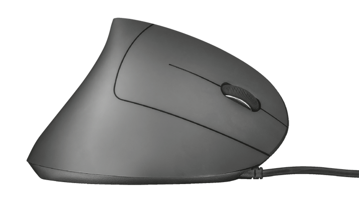 Миша Trust Verto Ergonomic, Black, USB, оптична, 1000/1600 dpi, в ергономічному вертикальному виконанні, 6 кнопок, світлодіодне блакитне підсвічування, 1.5 м (22885) - Фото 3 Миша Trust Verto Ergonomic, Black, USB, оптична, 1000/1600 dpi, в ергономічному вертикальному виконанні, 6 кнопок, світлодіодне блакитне підсвічування, 1.5 м (22885) - зображення 3