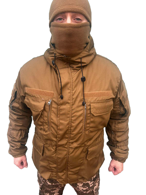 Куртка гірка браун койот зима Pancer Protection 58 - зображення 1