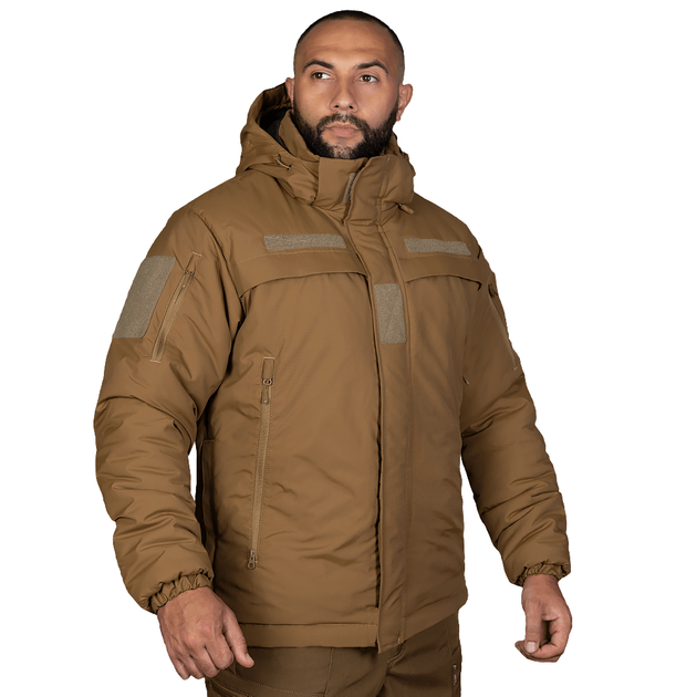 Куртка зимова Patrol System 3.0 Nylon Taslan Койот Camotec розмір L - зображення 2