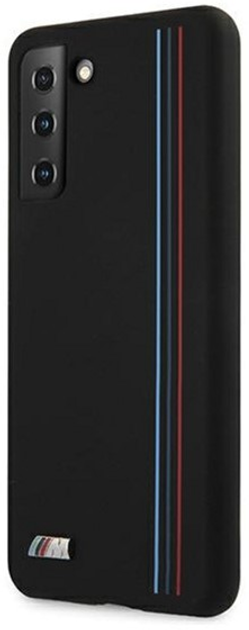 Панель BMW Stripes M Collection для Samsung Galaxy S21 Plus Чорний (3700740497517) - зображення 1