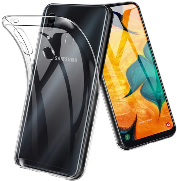 Etui plecki KD-Smart do Samsung Galaxy A20e Transparent (5903919061467) - obraz 1