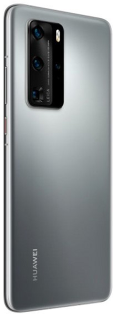 Etui z klapką Anomaly Clear View do Huawei P40 Silver (5907465609142) - obraz 1