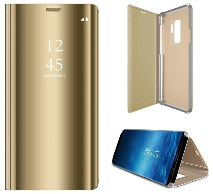 Etui z klapką Anomaly Clear View do SamSung Galaxy A52S/A52 4G/A52 5G Gold (5903919065588) - obraz 2