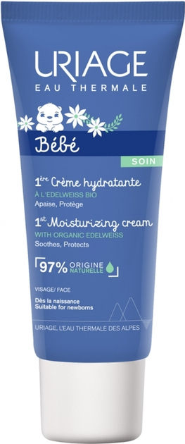 Дитячий крем Uriage Baby 1st Moisturizing Cream Зволожувальний 40 мл (3661434008658) - зображення 1