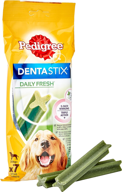 Pedigree dentastix clearance fresh biscuit