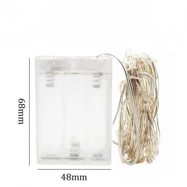 Гирлянда LED на батарейках 3 м (RD-300) Тёпло-белый H78Da92Shu - Фото 9 Гирлянда LED на батарейках 3 м (RD-300) Тёпло-белый H78Da92Shu - изображение 9