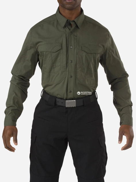 Рубашка тактическая 5.11 Tactical Stryke Long Sleeve Shirt 72399 S TDU Green (2000980373949) - изображение 1