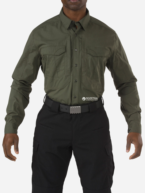 Рубашка тактическая 5.11 Tactical Stryke Long Sleeve Shirt 72399 M TDU Green (2000980373956) - изображение 1