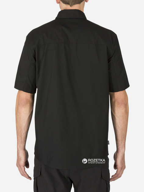Сорочка тактична 5.11 Tactical Stryke Shirt - Short Sleeve 71354 S Black (2000980390694) - зображення 2