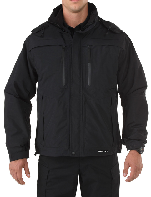 Куртка тактическая 5.11 Tactical Valiant Duty Jacket 48153 4XL Black (2000980326716) - изображение 1