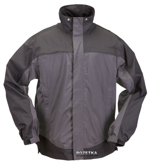 Куртка тактическая для штормовой погоды 5.11 Tactical TacDry Rain Shell 48098 S Charcoal (2000000201610) - изображение 1