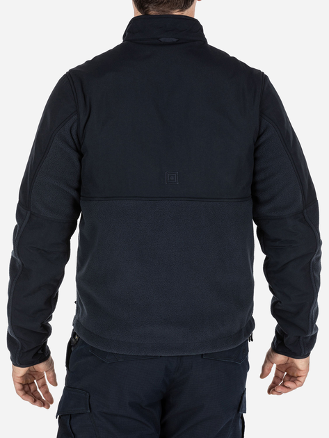 Куртка тактическая флисовая 5.11 Tactical Fleece 2.0 78026-724 M Dark Navy (2000980509911) - изображение 2