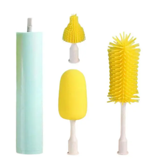 Електрична щітка для миття пляшок та келихів BRUSH AND 412 з насадками - Фото 2 Електрична щітка для миття пляшок та келихів BRUSH AND 412 з насадками - зображення 2