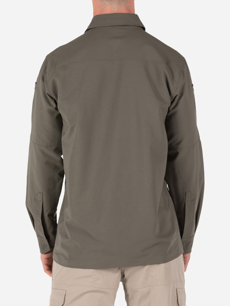 Рубашка тактическая 5.11 Tactical Freedom Flex Woven Shirt - Long Sleeve 72417-186 S Ranger Green (2000980528622) - изображение 2