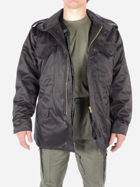 Куртка польова тактична MIL-TEC M65 10315002 L Black (2000000002064) - зображення 2