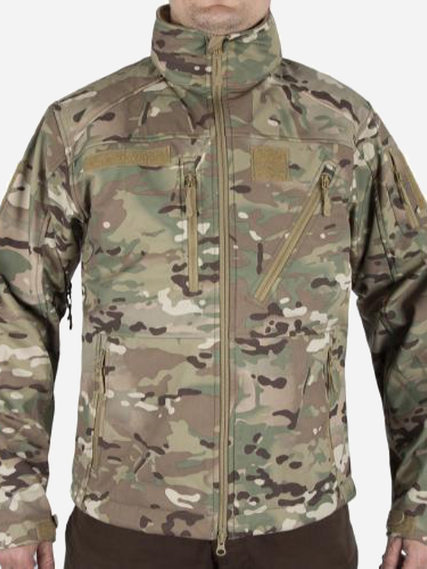 Куртка тактична демісезонна софтшелл MIL-TEC SOFTSHELL JACKET SCU 10864049 XL MULTITARN (2000980367498) - зображення 1
