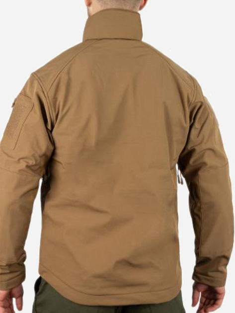 Куртка тактическая демисезонная софтшелл MIL-TEC SOFTSHELL JACKET SCU 10864019 2XL Coyote (2000980401123) - изображение 2