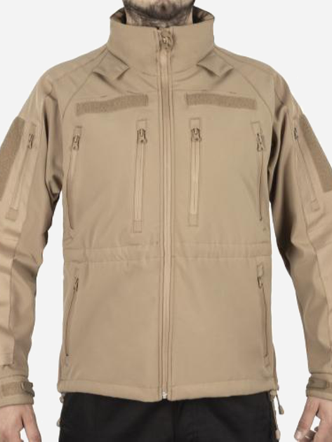 Куртка демисезонная тактическая MIL-TEC Softshell Plus 10859005 M Coyote (2000880212034) - изображение 1