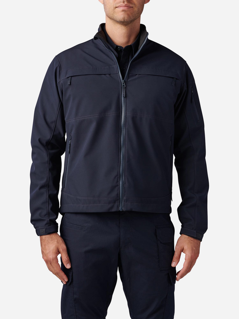 Тактична куртка 5.11 Tactical Chameleon Softshell Jacket 2.0 48373-724 M Dark Navy (2000980540624) - зображення 1