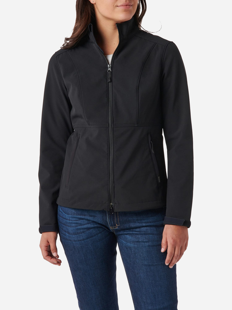 Тактична куртка 5.11 Tactical Women'S Leone Softshell Jacket 38084-019 XL Black (2000980546398) - зображення 1