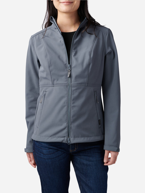 Тактическая куртка 5.11 Tactical Women'S Leone Softshell Jacket 38084-545 L Turbulence (2000980558124) - изображение 1